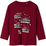 Name It Jester Red Nmmrejulli Nreg Ls Top Box