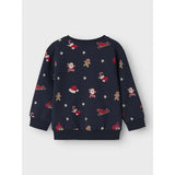 Name It Navy Blazer Nmnrohom Ls Nreg Sweat Bru