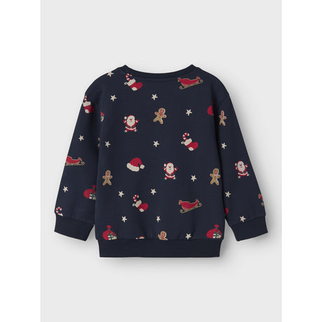 Name It Navy Blazer Nmnrohom Ls Nreg Sweat Bru