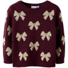 Name It Burgundy Nmfrekka Ls Knit