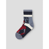 Name It Navy Blazer Nmmoctavius Spider 3p Socks Mar