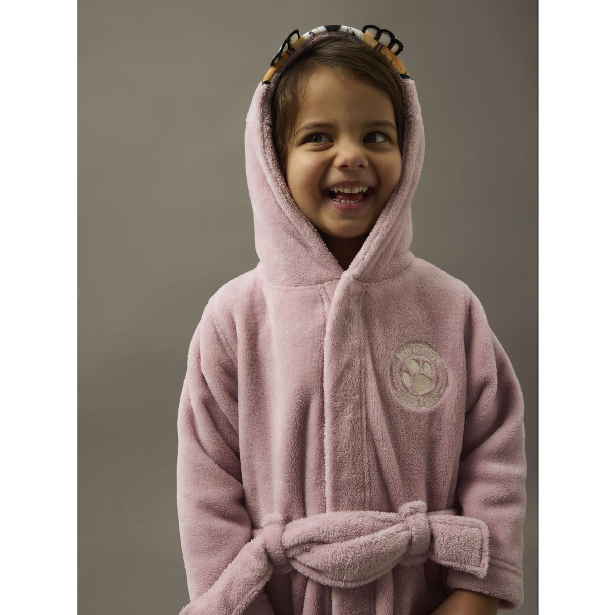 Name It Keepsake Lilac Nmfnasina Paw Bathrobe Cplg