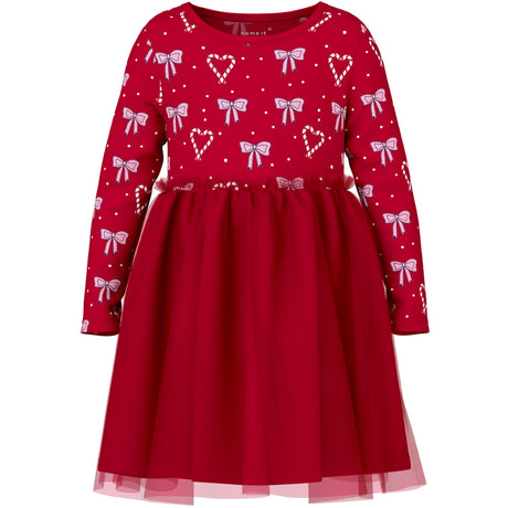 Name It Jester Red Nmfri Ls Dress