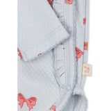 Konges Sløjd Rosia Blue Bow Sui Newborn Frill Body GOTS