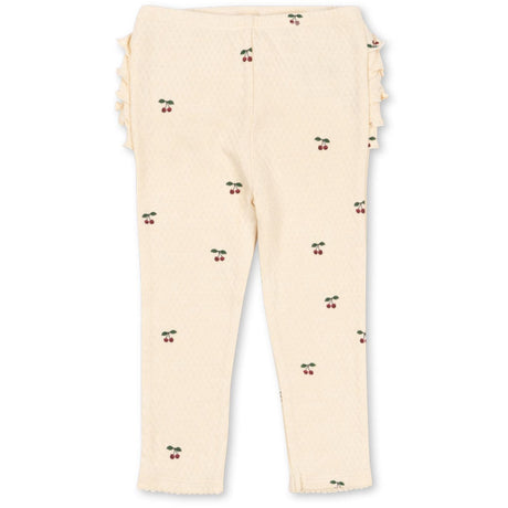 Konges Sløjd Cherry Sui Frill Pants GOTS