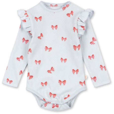 Konges Sløjd Rosia Blue Bow Sui Frill Body GOTS