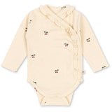 Konges Sløjd Cherry Sui Newborn Frill Body GOTS