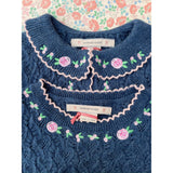 Konges Sløjd Ensign Blue Rosier Cardigan
