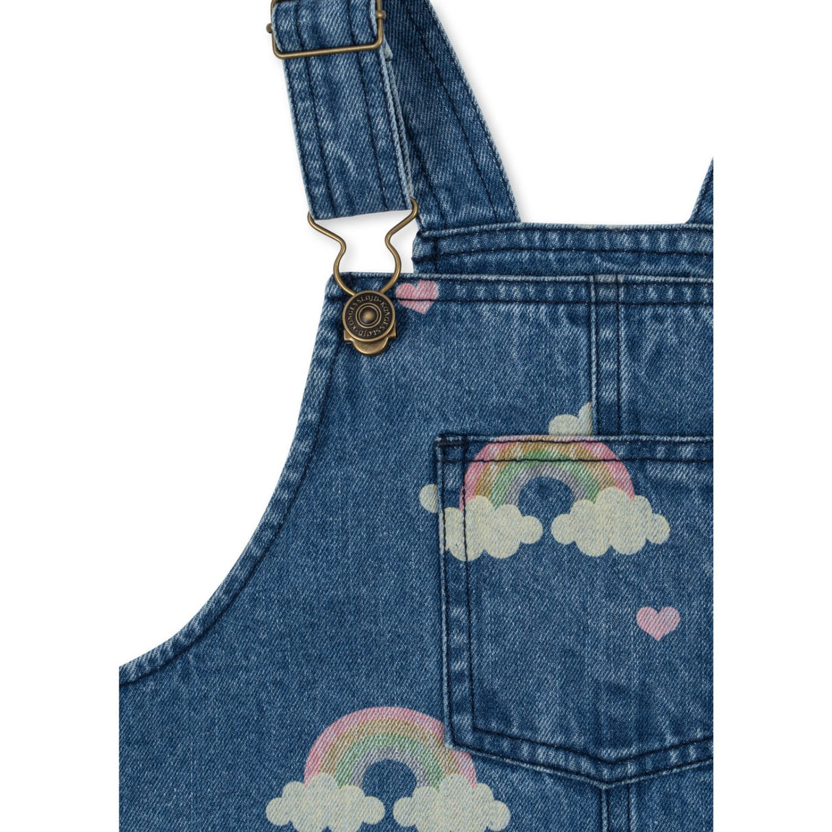 Konges Sløjd Rainbow Magot Overall Dress GOTS