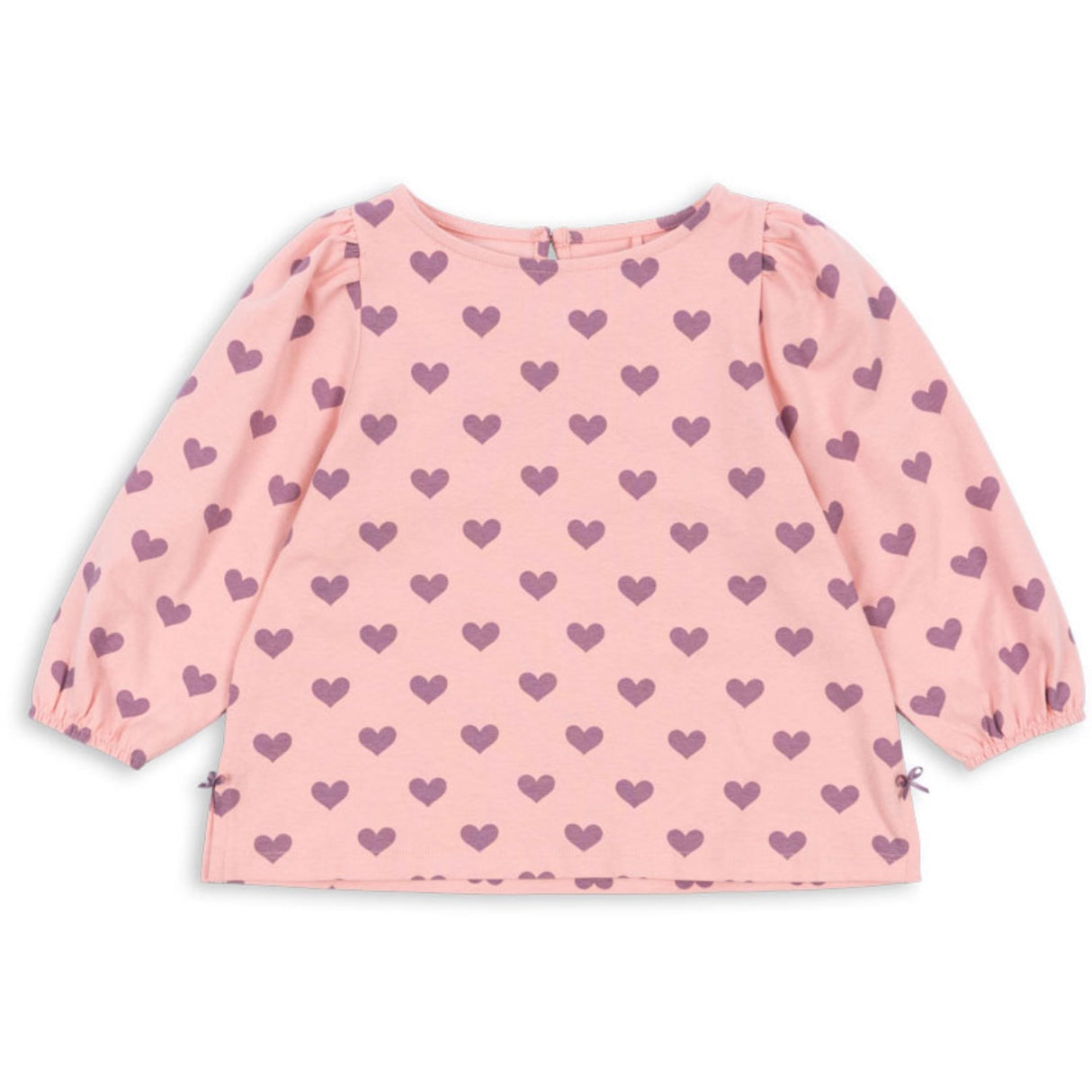 Konges Sløjd Hortensia Coeur Drey Slit Blouse GOTS