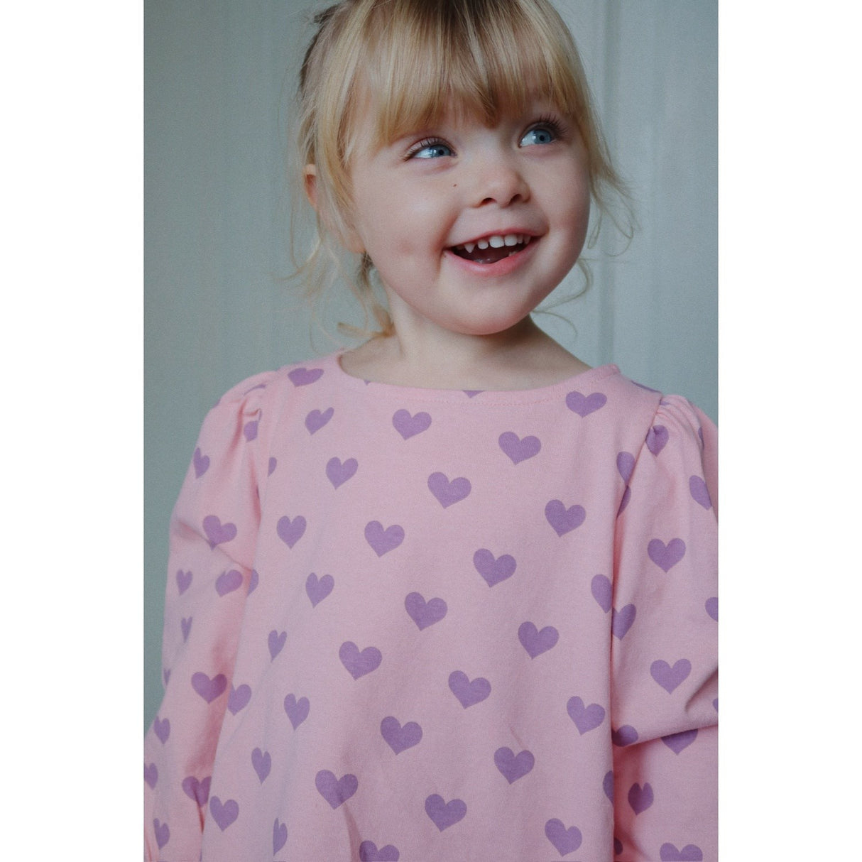Konges Sløjd Hortensia Coeur Drey Slit Blouse GOTS