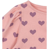 Konges Sløjd Hortensia Coeur Drey Slit Blouse GOTS