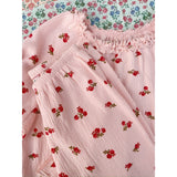 Konges Sløjd Rosa Pink Chleo Blouse GOTS