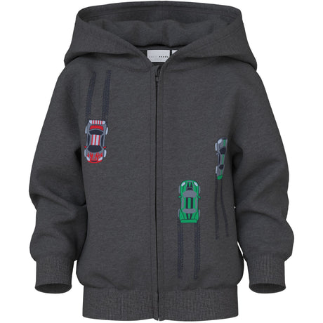 Name It Dark Grey Melange Cars Nmmvoltinus Nreg Sweat Card Wh Bru