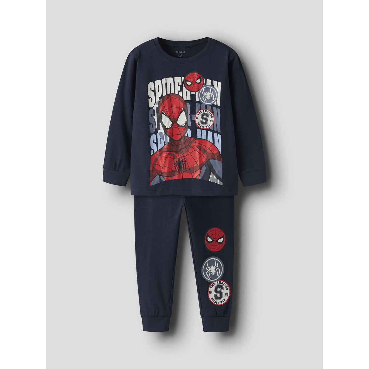 Name It Navy Blazer Nmmocti Spider Ls Nightset Mar
