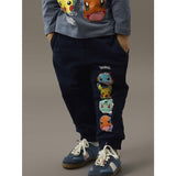 Name It Navy Blazer Nmmnoa Pokemon Nreg Swe Pants Bru Sky