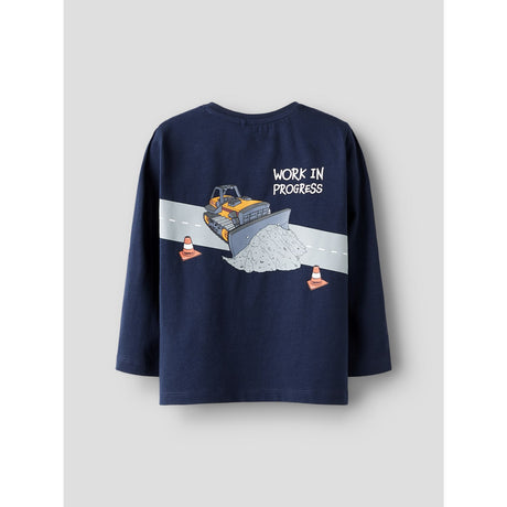 Name It Navy Blazer Nmmofek Tonka Ls Nreg Top Cplg