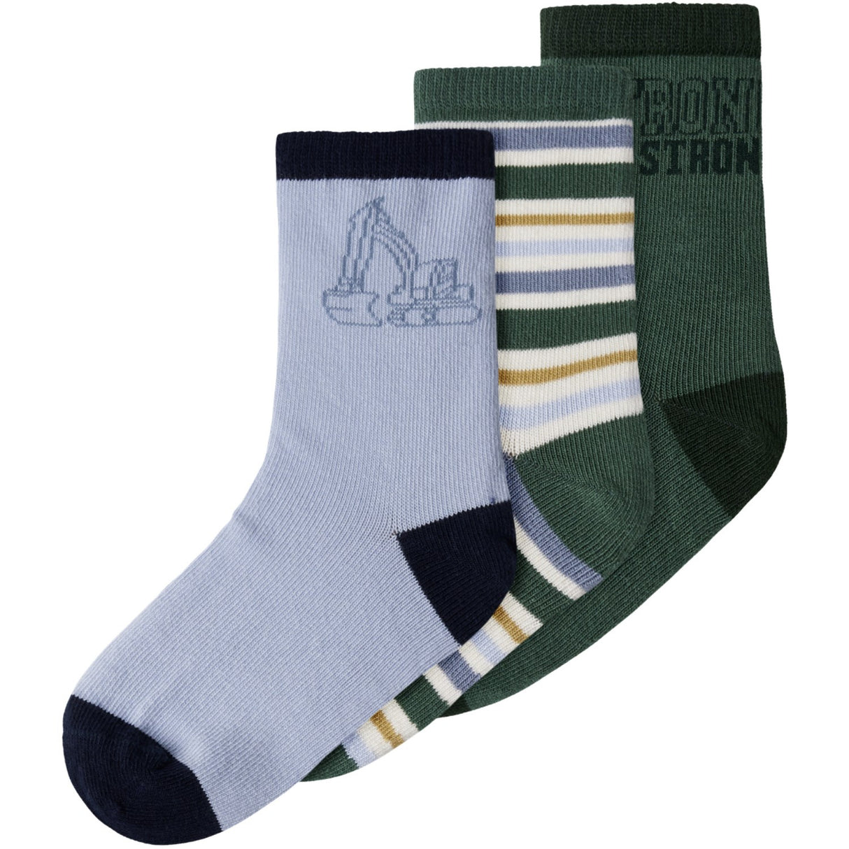 Name It Bistro Green Nmmsirius 3p Socks