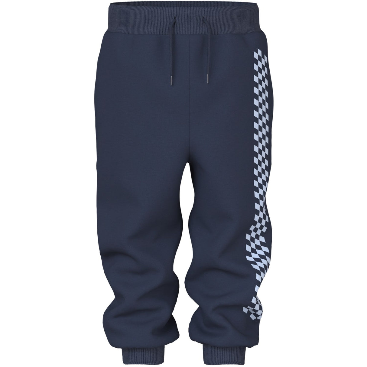 Name It Navy Blazer Check Flag Nmmvoltinus Nreg Swe Pants Bru
