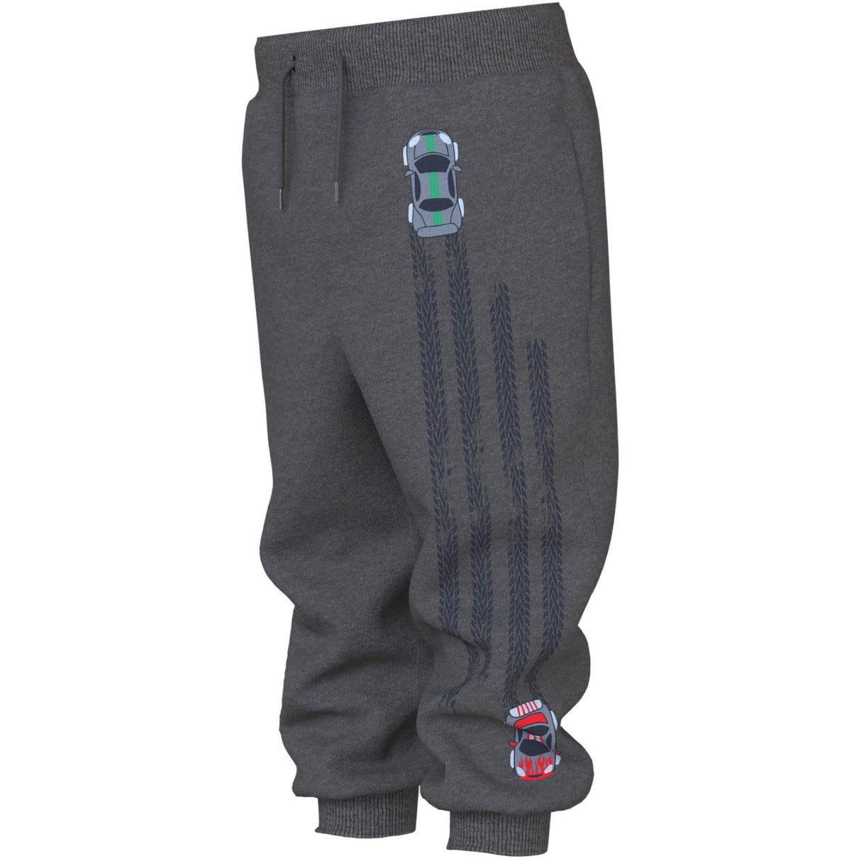 Name It Dark Grey Melange Cars Nmmvoltinus Nreg Swe Pants Bru