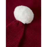 Name It Jester Red Solid No Lurex Nknrinjaha Knit Hat