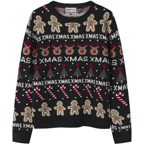 Name It Black Nknrasko Ls Knit Box