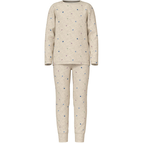 Name It Peyote Melange Nkfnightset Peyote Hearts Noos