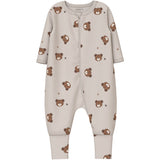 Name It Pumice Stone Nbnnightsuit 2P Zip Ff Pumice Bear Noos