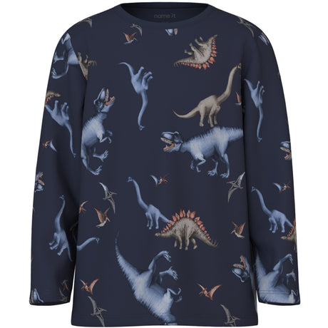 Name It Navy Blazer Nmmnightset Navy Dino Noos