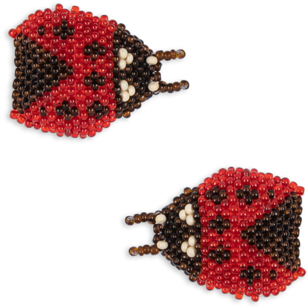 Konges Sløjd Ladybug 2 Pack Ladybug Beaded Hair Clip