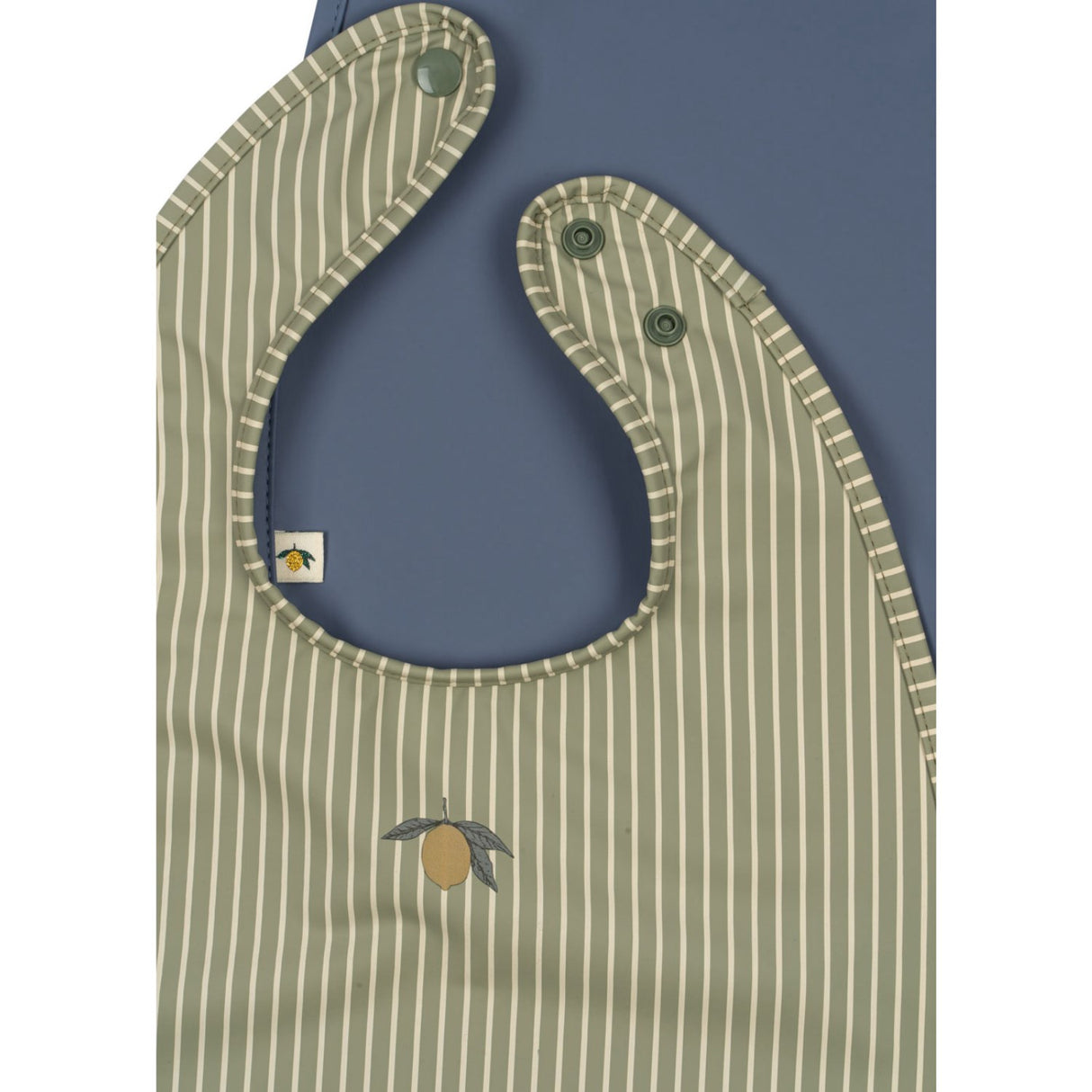 Konges Sløjd Tea Stripe/Flint Stone 2 Pack Dinner Bib