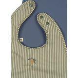Konges Sløjd Tea Stripe/Flint Stone 2 Pack Dinner Bib