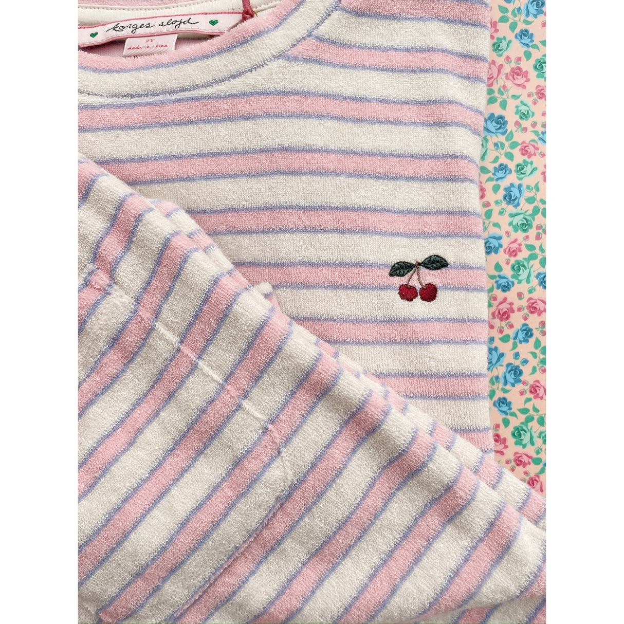 Konges Sløjd Lolly Stripe Itty Sweat Shirt GOTS