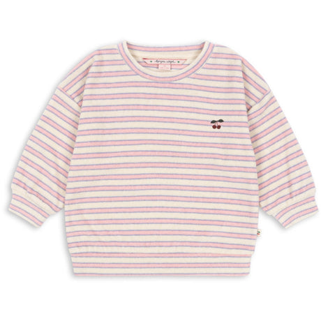 Konges Sløjd Lolly Stripe Itty Sweat Shirt GOTS