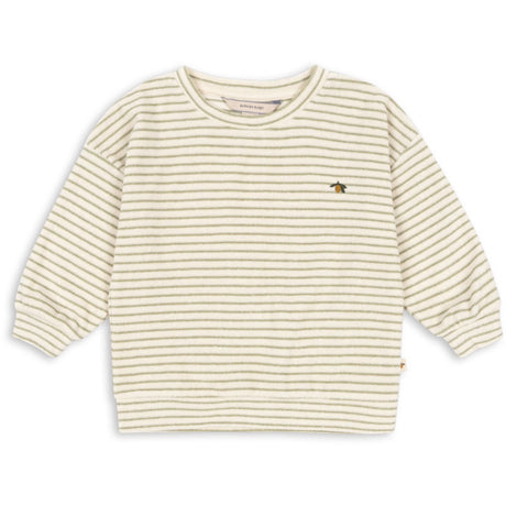 Konges Sløjd Tea Stripe Itty Sweat Shirt GOTS