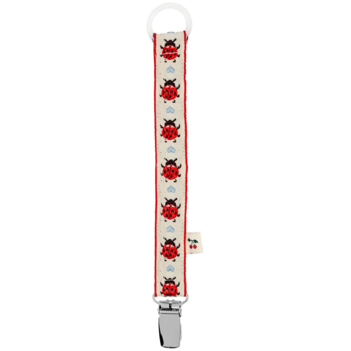 Konges Sløjd Ladybug Pacifier Strap Vintage