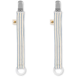 Konges Sløjd Stripe Bluie 2 Pack Pacifier Strap
