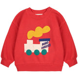 Bobo Choses Red Bobo Choo Choo Sweatshirt
