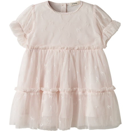 Lil'Atelier Almost Mauve Nmfrosetta Ss Loose Dress Lil