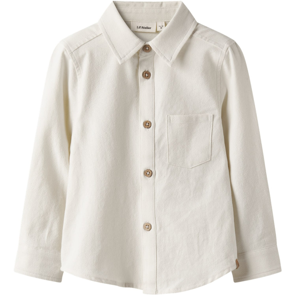 Lil'Atelier Turtledove Nmmhadam Ls Shirt Lil