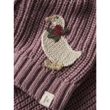 Lil'Atelier Nostalgia Rose Nbfemlen Lak Ls Knit Card Lil