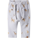 Lil'Atelier Gray Dawn Deer Nbmlayo Gel Loose Pants Lil