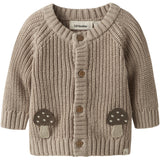 Lil'Atelier Oxford Tan Nbmemlen Lak Ls Knit Card Lil
