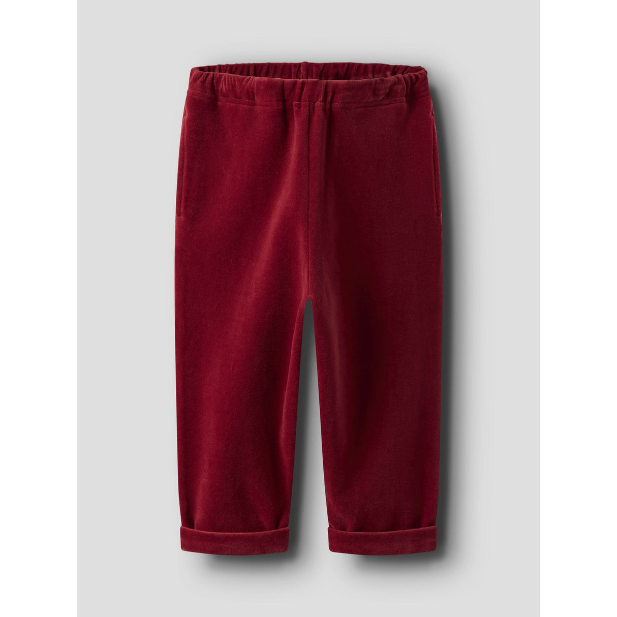 Lil'Atelier Red Dahlia Nmfsaga Sag Loose Pants Lil