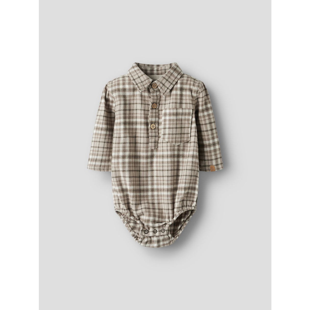 Lil'Atelier Sepia Tint Nbmrebel Ls Body Shirt Lil