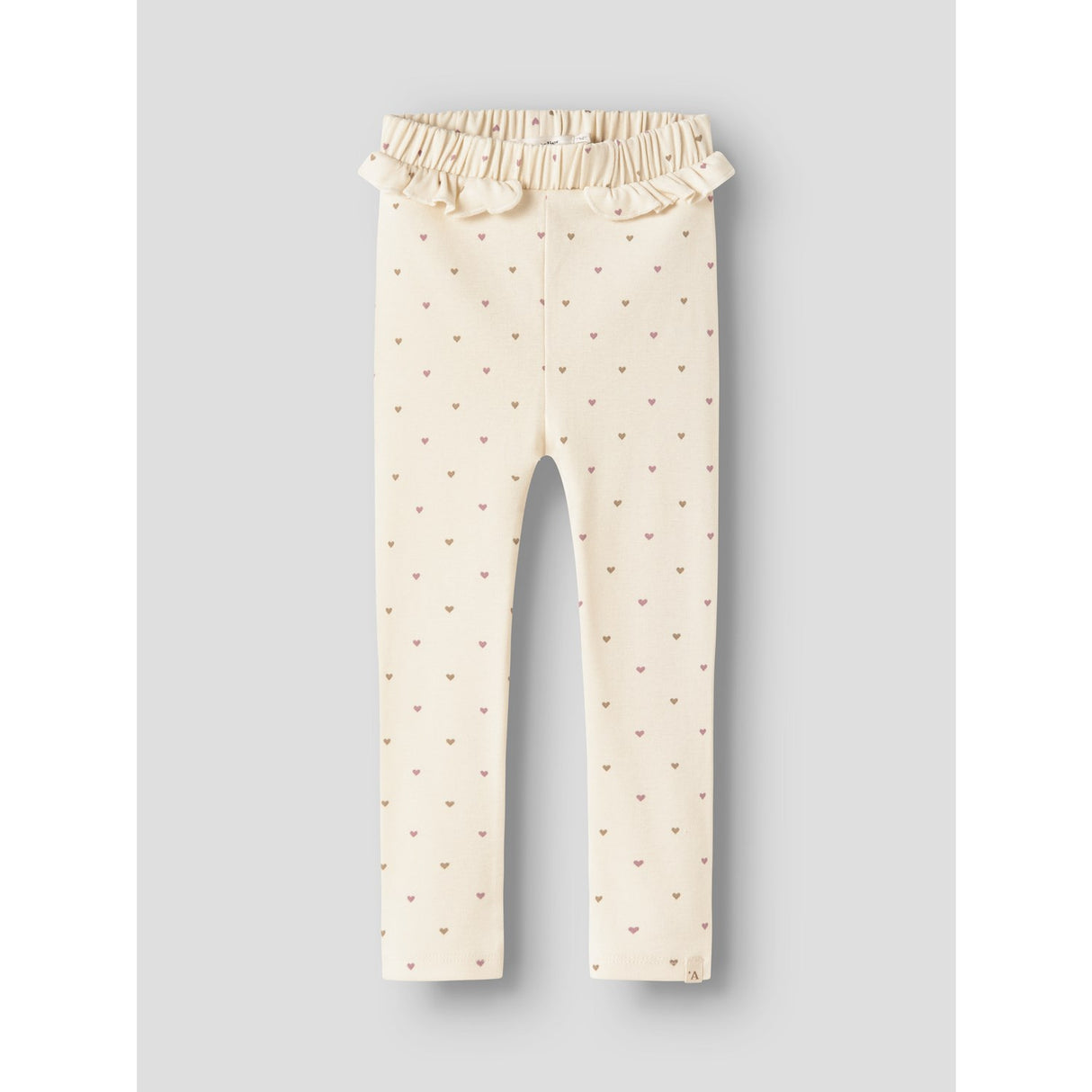Lil'Atelier Turtledove Heart Nmflalo Tai Slim Leggings Lil