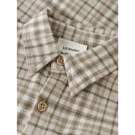 Lil'Atelier Sepia Tint Nmmrebel Ls Shirt Lil