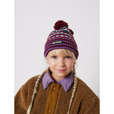 Bobo Choses Purple Jacquard Beanie