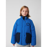 Bobo Choses Blue Tic Tac Toe Padded Anorak