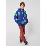 Bobo Choses Purple Lucky Clover All Over Reversible Anorak